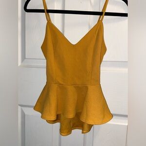 Charlotte Russe Golden Top